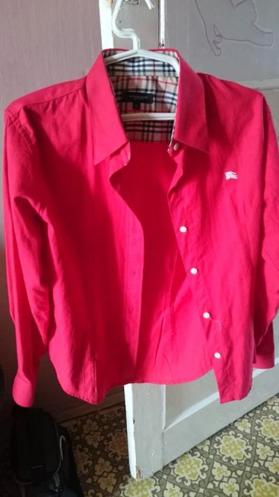 Лот: 7580446. Фото: 1. Рубашка Burberry оригинал!. Блузы, рубашки, водолазки