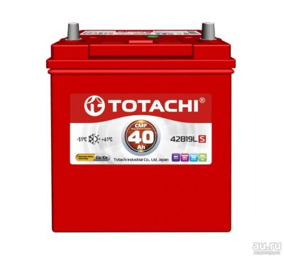 Лот: 16497604. Фото: 1. Аккумулятор Totachi KOR CMF 40... Аккумуляторы