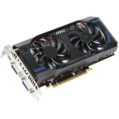Лот: 3612526. Фото: 1. PCI-E GeForce GTX 560 Ti MSI N560GTX-Ti-M2D1GD5... Видеокарты