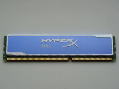 Лот: 11367095. Фото: 1. 8Gb Kingston HyperX blu. PC3-12800... Оперативная память