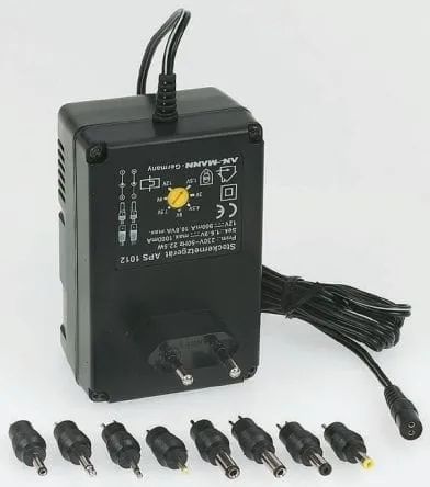 Лот: 22980047. Фото: 1. БПС унив. 1А/3-12v ANSMANN APS... Зарядные устройства, блоки питания для бытовой техники