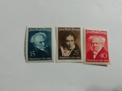 Лот: 17077330. Фото: 1. Данциг; 1938; марки; The 150th... Марки