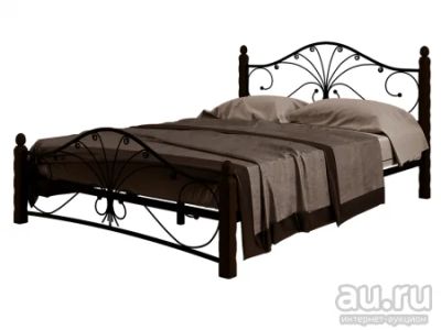 Лот: 15891391. Фото: 1. Железная кровать. Кованная кровать... Кровати