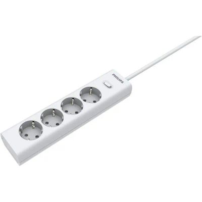 Лот: 24565001. Фото: 1. Сетевой фильтр Philips 4 розетки... Удлинители, тройники, сетевые фильтры