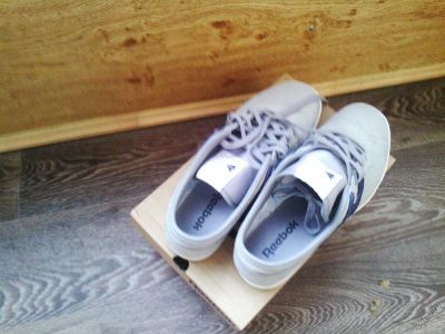 Лот: 5618539. Фото: 1. Reebok (спортивные кеды) почти... Кеды, кроссовки, слипоны