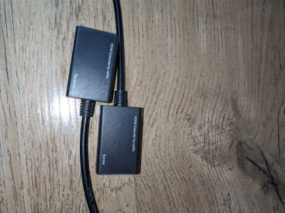 Лот: 16038935. Фото: 1. Ретранслятор HDMI по RJ45 CAT5e... Шлейфы, кабели, переходники