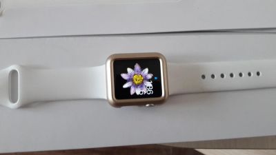 Лот: 9429734. Фото: 1. Apple Watch Sport 38mm Silver... Смарт-часы, фитнес-браслеты, аксессуары