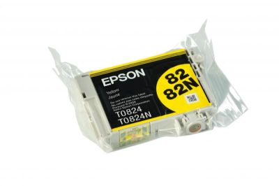 Лот: 6091779. Фото: 1. Epson Yellow 82,82N (Желтый) T0824... Картриджи, расходные материалы