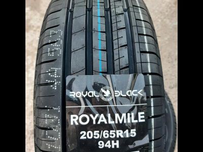 Лот: 23358917. Фото: 1. Летняя резина 205/65 R-15 "Royal... Шины