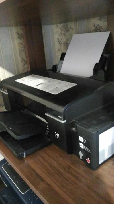 Лот: 11155509. Фото: 1. Epson L800 Цветной струйный принтер... Струйные принтеры