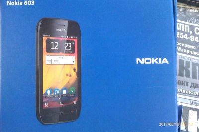 Лот: 1813343. Фото: 1. nokia 603! новый!. Смартфоны