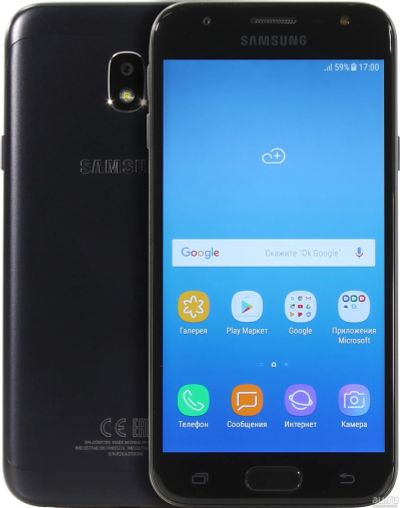 Лот: 10706144. Фото: 1. Смартфон 5" Samsung Galaxy J3... Смартфоны