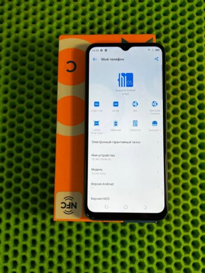 Лот: 25355177. Фото: 1. Смартфон Tecno Spark 8с 4/64Gb... Смартфоны