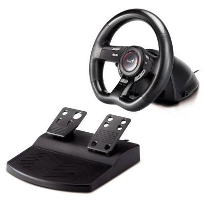 Лот: 4841489. Фото: 1. Руль Genius SpeedWheel 5 подрулевой... Рули, джойстики
