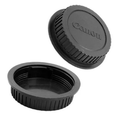 Лот: 6046064. Фото: 1. Задняя крышка для объективов Canon. Крышки, бленды