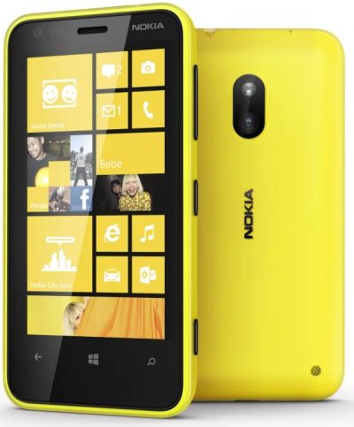 Лот: 3588842. Фото: 1. Nokia Lumia 620 Yellow На гарантии... Смартфоны