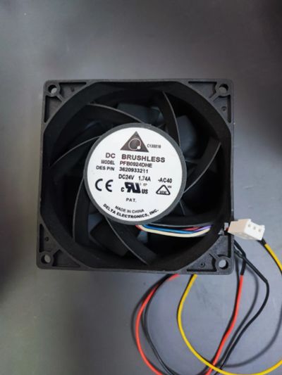 Лот: 14569484. Фото: 1. 24v Качественный вентилятор Delta... Радиаторы, системы охлаждения