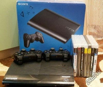 Лот: 5639205. Фото: 1. консоль PlayStation 3 Super Slim... Игровые приставки, консоли