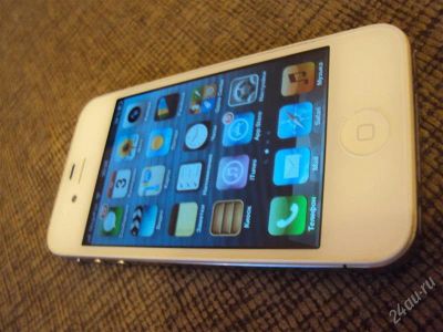 Лот: 2669757. Фото: 1. iphone 4 16 white белый. Смартфоны