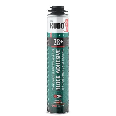 Лот: 23408514. Фото: 1. Клей-пена KUDO, ABL 28+, 1 л... Клеи, герметики, пена монтажная, клейкие ленты