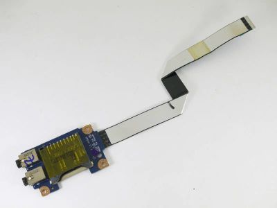 Лот: 10161558. Фото: 1. Плата audio cardreader для ноутбука... Платы расширения, контроллеры, доп. порты
