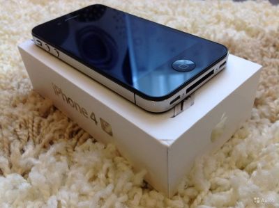Лот: 5497876. Фото: 1. iPhone 4s 64Gb Black. Состояние... Смартфоны