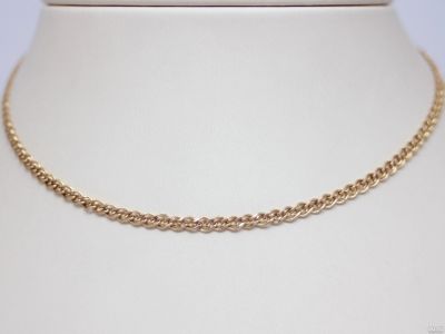 Лот: 12787748. Фото: 1. ЗОЛОТАЯ ЦЕПЬ 3,90 ГРАММ. Цепочки