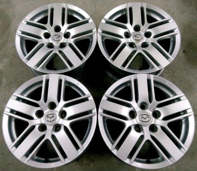 Лот: 13914249. Фото: 1. Б/П по РФ Оригинал MAZDA R16 5... Диски