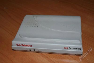 Лот: 319931. Фото: 1. U.S. Robotics 56k FaxModem Внешний. Проводные модемы