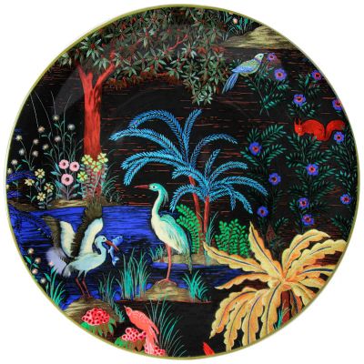 Лот: 25765245. Фото: 1. Тарелка десертная Gien Le Jardin... Тарелки, блюда, салатники
