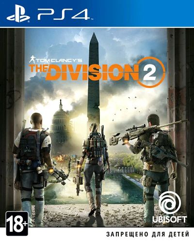 Лот: 13934453. Фото: 1. Tom Clancy's the Division 2 ps4... Игры для консолей