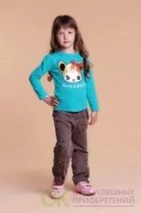 Лот: 9532790. Фото: 1. Брючки Let's Go для девочки. Брюки, шорты, джинсы