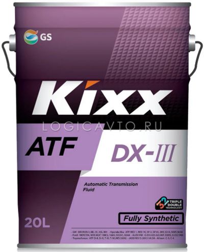 Лот: 12567530. Фото: 1. Kixx ATF DX-III, 20L. Масла, жидкости