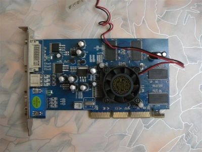 Лот: 1485771. Фото: 1. Видео карта ATI 9200 AGP. Видеокарты
