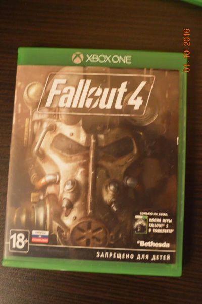 Лот: 8267517. Фото: 1. Fallout 4 + код на Fallout 3... Игры для консолей