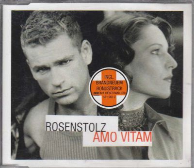 Лот: 5966626. Фото: 1. Rosenstolz =Amo Vitam= 2000 CD... Аудиозаписи