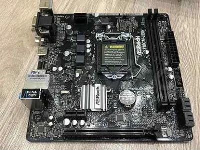 Лот: 17586277. Фото: 1. ASRock H310CM-HDV+i5-8400+16gb... Комплекты запчастей