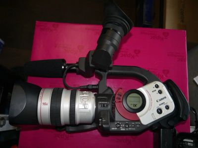 Лот: 8190887. Фото: 1. Видеокамера Canon DM-XL1E обьектив... Видеокамеры