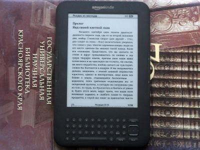 Лот: 10542865. Фото: 1. Amazon Kindle 3G+WiFi. Электронные книги