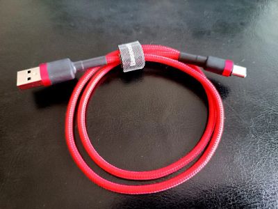 Лот: 20291548. Фото: 1. Оригинальный Baseus USB - Type-C... Дата-кабели, переходники