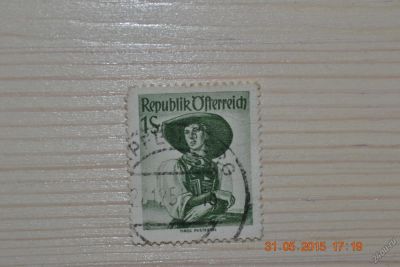 Лот: 5625167. Фото: 1. Марка Австрии №11 для коллекции. Марки