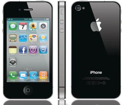 Лот: 2832224. Фото: 1. iPhone 4 Black 16 GB, neverlock. Смартфоны