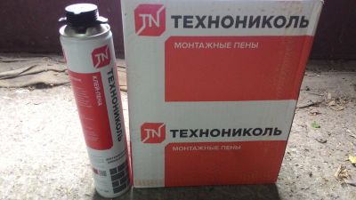 Лот: 16065474. Фото: 1. Клей-пена "Технониколь" для газобетонных... Клеи, герметики, пена монтажная, клейкие ленты