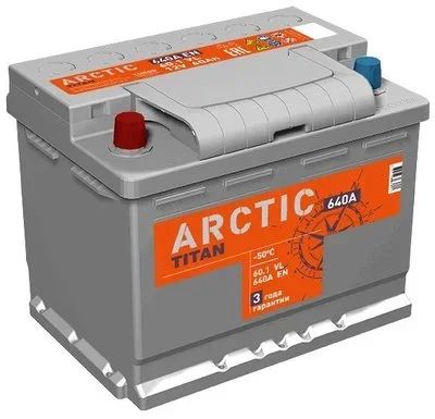 Лот: 14772757. Фото: 1. Аккумулятор Titan arctic 60 Aч... Аккумуляторы