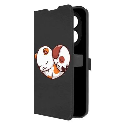Лот: 25119337. Фото: 1. Чехол Krutoff Eco Book "Котёнок... Чехлы, бамперы