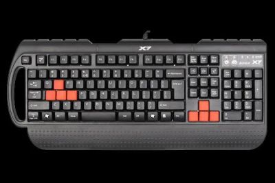 Лот: 4785443. Фото: 1. игровая клавиатуру A4 Tech X7... Клавиатуры и мыши