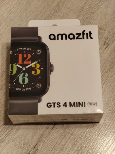 Лот: 25090772. Фото: 1. Amazfit GTS 4 mini NEW смарт часы. Смарт-часы, фитнес-браслеты, аксессуары