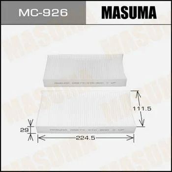 Лот: 11287763. Фото: 1. Фильтр салона Masuma (vic AC-803... Расходные материалы