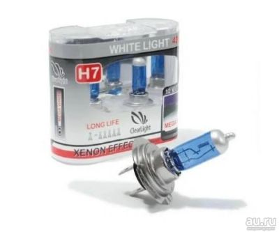 Лот: 16741847. Фото: 1. Галогеновые лампы Clearlight H7... Оптика и освещение