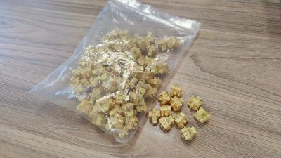 Лот: 24848077. Фото: 1. Линейные переключатели Akko Cream... Клавиатуры и мыши